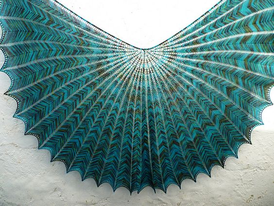 2017 Örgü Şal Örnekleri