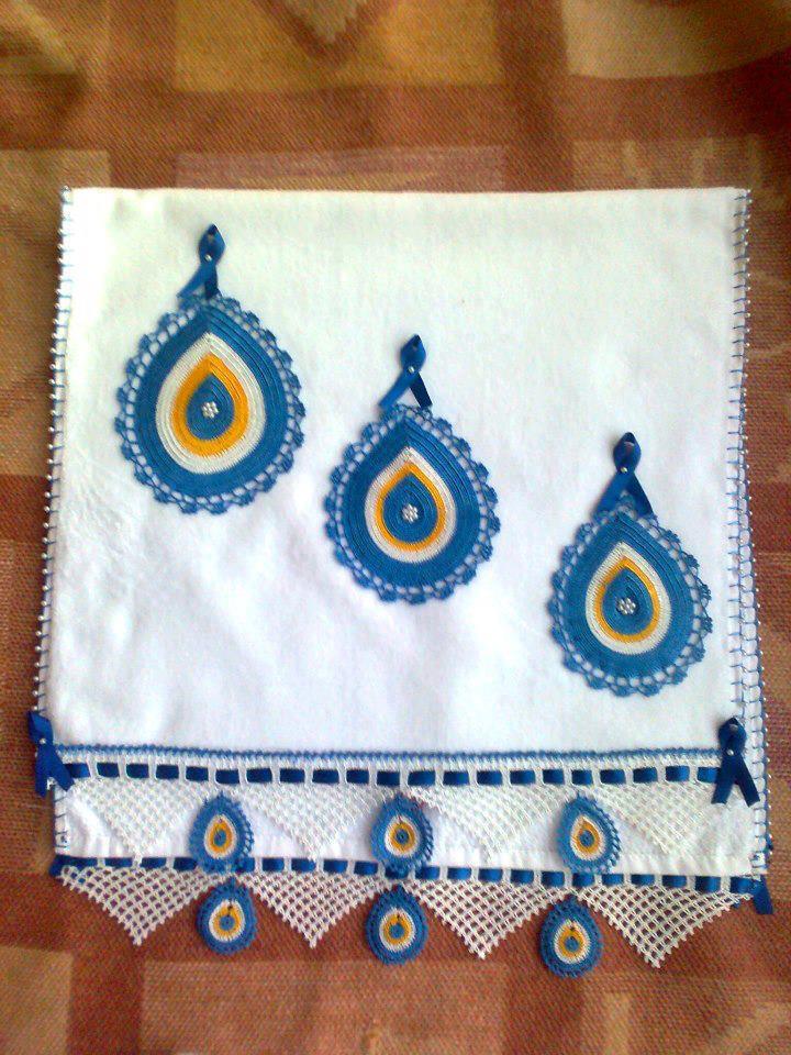 nazar boncuklu havlu kenarları 2