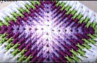 Tığ ile Mozaik Motif / Battaniye Yapımı